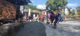 Wujudkan Aksesibilitas Jalan Lingkungan yang Lebih Baik, Kalurahan Tancep Salurkan Program Stimulan 
